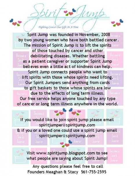This is the Flier for Spirit Jump!