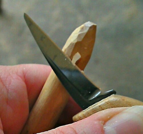 Hook Carving Closeup - Aberrant Crochet