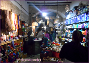 Aberrant Crochet visits - All You Knit Is Love - in Barcelona Spain